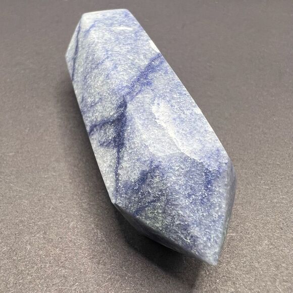 Blue Aventurine Double Terminated‎ Meditation  Wand (3) - Picture 5 of 9